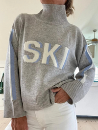 Greer | Sporty Turtleneck Sweater