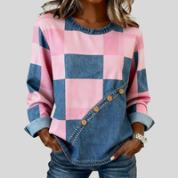 Elsie | Felpa patchwork colorblock