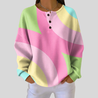 Delphine | Felpa colorblock astratta