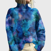 Guinevere | Maglione in maglia a collo alto e avvolgente
