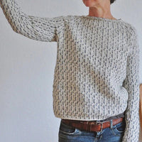 Alice | Maglione quotidiano dalla texture morbida