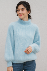 Saskia | Maglione a collo alto morbido
