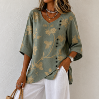 Denise - Floral Blouse
