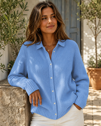 Gwendolyn | Cardigan con bottoni dal taglio morbido