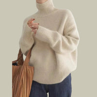 Genevieve | Maglione a collo alto dalla vestibilità rilassata