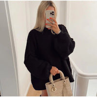 Giugno | Maglione oversize in maglia cozy