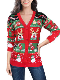 Gretchen | Cardigan festivo con abbottonatura frontale