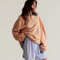 Firenze | Maglione a righe rilassato