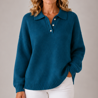 Vicky | Maglione classico con bottoni