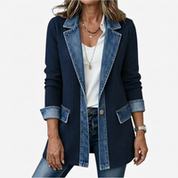 Miriam™ | Striped Contrast Knit Jacket