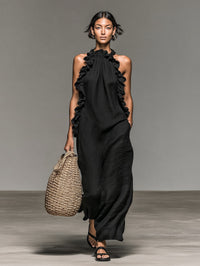 Hedwige | Vestito lungo con tasche
