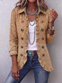 Crestelle™ | Giacca con volant e stampa Western